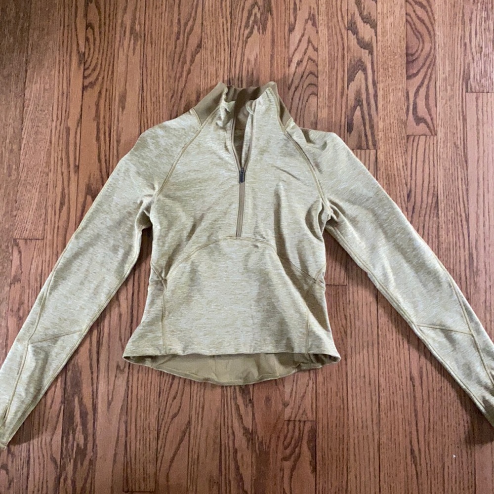 Lululemon Green Quarter Zip